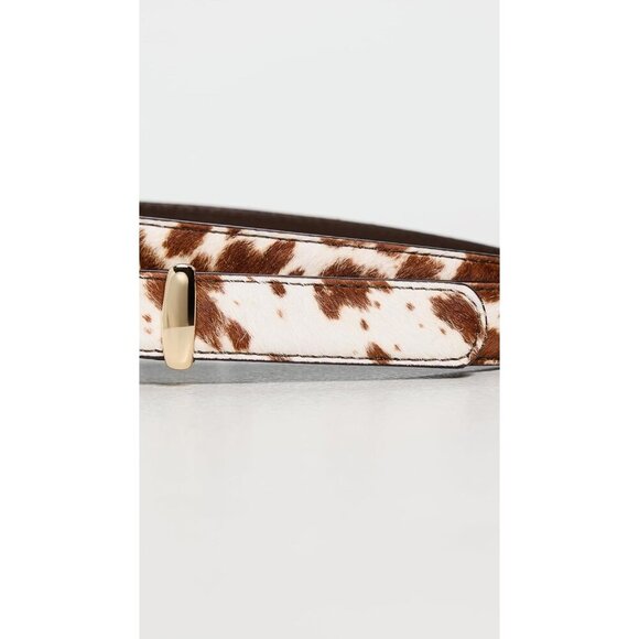Women\'s Leather Skinny Belt Cowhide Size Medium Western Accessory